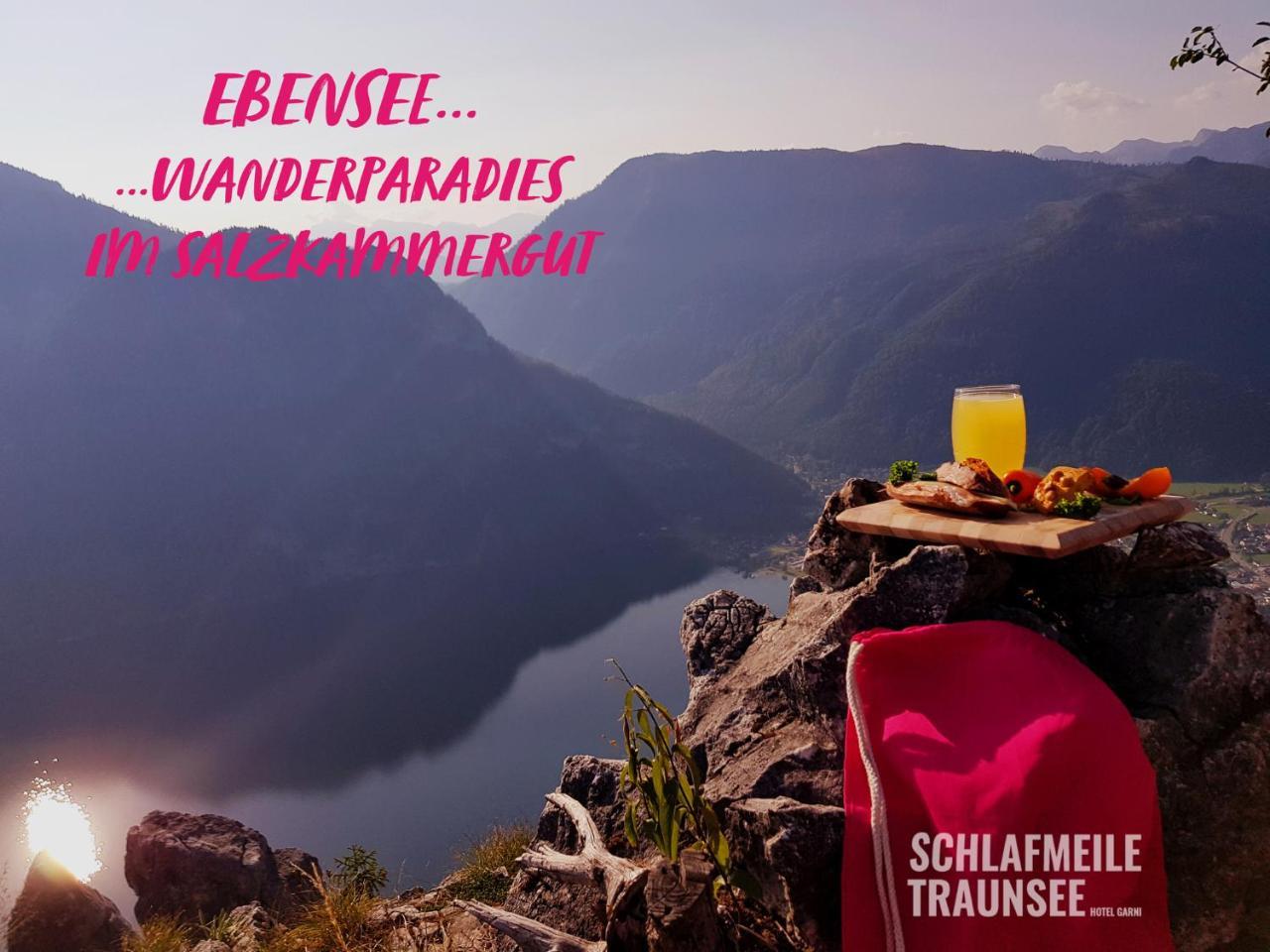 Schlafmeile Traunsee Эбензее Экстерьер фото